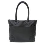 クロムハーツ CHROME HEARTS トートバッグ 黒 レザー 【中古】(68708)