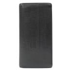 ルイ・ヴィトン LOUISVUITTON 長財布 ポルトフォイユ ブラザ N63010 ダミエアンフィニ オニキス 【中古】(70094)