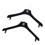 ショッピングシャネル シャネル CHANEL ハンガー 2本セット ココマーク 【中古】(70244)