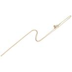  цепь колье 18 золотой флис ride модель / Gold /K18PG 1.7g максимальный 45cm [ б/у ](70519)