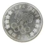  Showa 39 год Tokyo Olympic 1000 иен серебряная монета TOKYO товар среднего качества память деньги памятная монета памятная серебряная монета 1964 год [ б/у ](70535)