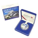  Новая Зеландия 1 доллар устойчивый серебряная монета 2007 год (70607)