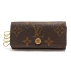  Louis * Vuitton LOUISVUITTONmyurutikre4 4 полосный чехол для ключей initial ввод M69517 монограмма [ б/у ](70919)