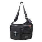  Tumi TUMIsmato лакросс корпус сумка на плечо чёрный нейлон [ б/у ](71352)