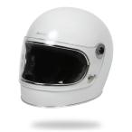 ショッピングGマーク LAMP HELMET  ランプヘルメット バイクヘルメット WHITE ホワイト　SGマーク