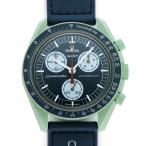 ショッピング文字盤カラー Swatch OMEGA スウォッチ オメガ スピードマスター MISSION ON EARTH クォーツ S033G100 樹脂 メンズ 時計 2300482