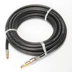 15M　ケルヒャー 両端クイックコネクト 国産スリムホース 交換用高圧洗浄機ホース ガン側スイベル（より戻し）付