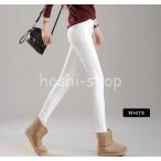  обратная сторона ворсистый брюки женский теплый обтягивающий брюки чёрный белый длинный осень-зима осень-зима низ защищающий от холода джегинсы взрослый 20 плата 30 плата 40 плата OL мама .OL