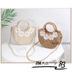 カゴバッグ トートバック レディース 手提げ 麦わらバッグ 草編みバッグ 夏 かわいい おしゃれ 軽量 新品 夏祭り 旅行 新品