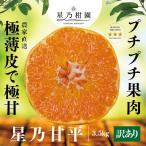 ショッピング甘平 【早割10%SALE】星乃甘平【木成り完熟みかん/訳あり】 3.5kg