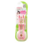 PIGEON ピジョン 乳歯ブラシ レッスン段階4 (ピンク)2本入 1才6か月~ ピンク