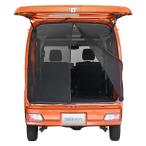 セイワ(SEIWA) 車用 防虫ネット 楽らくマグネット バックドア専用 Sサイズ IMP041 1枚入り メッシュ 両面スライドファスナー 車