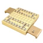 名人 PREMIUM 将棋セット SS-MJ20 将棋盤 囲碁 盤ゲーム ボードゲーム 将棋駒付き 知育玩具 右脳 伝統競技 対局 棋戦