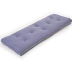 洗える！ひんやりボリュームソファパッド ブルー 3人掛用 サンファミリー 50X150 厚み5cm 接触冷感