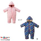 ミキハウス ジャンプスーツ ギフト プレゼント アウトレット 紺 ピンク S(70-80) M(80-90) ホットビスケッツ HOT BISCUITS