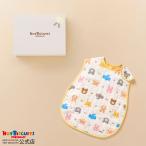 ミキハウス 出産祝い 内祝い 六重織どうぶつ柄ガーゼスリーパーセット【BOX付き】 マルチカラー フリ- ホットビスケッツ HOT BISCUITS