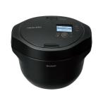 【＊箱難あり 新品未使用】シャープ【KN-HW24H（-B）プレミアムブラック】水なし 自動調理鍋 2.4L ヘルシオ ホットクック 家電