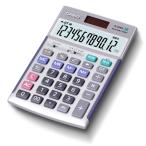  Casio основной деловая практика калькулятор 12 колонка осмотр . функция зеленый покупка закон согласовано Just модель серебряный JS-20WK