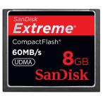 SanDisk Extreme CF CompactFlash 8GB 60MB/Sec. SDCFX-008G-J61