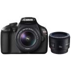 CANON（キヤノン）EOS Kiss X50 こだわりスナップキット（18-55mm, 50mm）ブラック