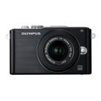 OLYMPUS ミラーレス一眼 PEN Lite E-PL3 レンズキット ブラック E-PL3 LKIT BLK