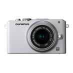 OLYMPUS ミラーレス一眼 PEN Lite E-PL3 レンズキット ホワイト E-PL3 LKIT WHT