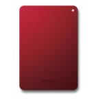 BUFFALO Mini стойка турбо PC EX2 Plus соответствует ударопрочный &amp;USB3.0 портативный HDD 1TB красный HD-PNF1.0U3-BR
