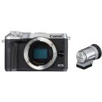 Canon ミラーレス一眼カメラ EOS M6 ボディ(シルバー) EVFキット EOSM6SL-BODYEVFK