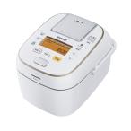 パナソニック 5.5合 炊飯器 圧力IH式 Wおどり炊き ホワイト SR-PW107-W
