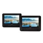 [ гора .]kyuli Homme портативный DVD плеер CPRM соответствует 9 дюймовый (16:9) двойной монитор AC/DC соответствует TFT жидкокристаллический DVD CPD-TM