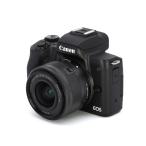 CANON（キヤノン）EOS Kiss M 標準ズームキット（15-45mm）ブラック (EOSKISSMBK-1545ISSTMLK)