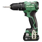 HiKOKI( высокий ko-ki) 10.8V заряжающийся колебание шуруповерт батарейка 2 шт * зарядное устройство * с футляром DV12DD(2LS)