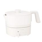  белый ka. ryou . чайник слегка кастрюля [ круг мытье возможно / температура функция регулировки / емкость 1L/ электрический чайник ] SK-M152 слоновая кость 