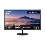 JAPANNEXT 27 дюймовый монитор WQHD 2560x1440 разрешение IPS дисплей (HDMI/DisplayPort/ динамик встроенный 