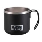 キャプテンスタッグ(CAPTAIN STAG) マーベル マグカップ コップ ダブルステンレス 真空断熱 保温・保冷 350ml ボックスロゴ MA-