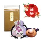 ショッピング和柄 福袋 塗香セット 極上塗香 桜の木塗香入れ ミニ和柄巾着 五色桜柄セット