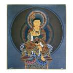色紙 仏画 地蔵菩薩
