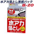 水アカ落とし実感パック クリーナー＆ワックス 水アカ・タールピッチ・鉄粉などに 全塗装色対応 100ml リンレイ B-20