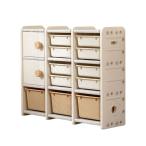 おもちゃ収納ラック 子供 おしゃれ おまけ付き おもちゃ箱 絵本棚 おもちゃ ラック 大容量 絵本ラック 本棚 キッズ かわいい お片付け 組立簡単