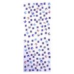  юката ткань. - gireNo.11 краб рисунок * белый земля * длина 90cm