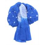 ショッピング兵児帯 兵児帯 子供 浴衣帯 三尺帯 3.1m No.7 藍色地