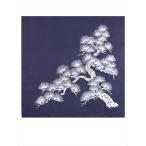  furoshiki * 2 4 ширина ( средний размер )* сосна рисунок * темно синий земля *snt-52*90cm