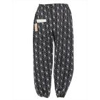 モンペ(単品)・М寸　snt-65　麻の葉柄・濃紺地