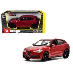 ミニカー　1/24　アルファロメオ　ステルヴィオ　赤　Alfa Romeo Stelvio　　　予約商品