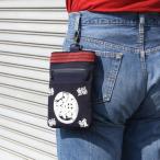 宝作堂　帆前掛け風腰袋 魚河岸柄