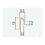 [ обязательно кухонная панель . одновременно departure примечание пожалуйста ]a кальмар кухонная панель a кальмар погреб ru сооружение часть материал ABS Joyner 2 шт упаковка цвет отделка горизонтальный видеть порез для ZKK202