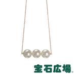 宝石広場オリジナル ３Ｐパール ネックレス パール直径約９．３ｍｍ 新品 ジュエリー