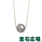 宝石広場オリジナル １Ｐセミバロックパール スルーネックレス パール直径約１０．４ｍｍ 新品 ジュエリー