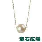 宝石広場オリジナル １Ｐパール スルーネックレス パール直径約９．６ｍｍ 新品 ジュエリー
