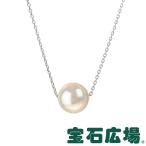 宝石広場オリジナル １Ｐパール スルーネックレス パール直径約８．９ｍｍ 新品  ジュエリー